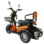 Електрическа триколка двуместна MaxMotors Pudding 1800W, оранжева - Image 4