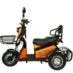 Електрическа триколка двуместна MaxMotors Pudding 1800W, оранжева - Image 5
