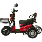 Електрическа триколка двуместна MaxMotors Pudding 1500W, червена - Image 5