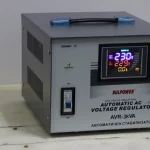 Стабилизатор на ток 3kVA Bulpower - монофазен, с LED дисплей - Image 2