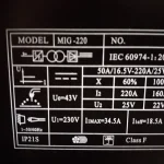 Комбиниран електрожен с телоподаващо СО2 220A Force 2 - професионално - Image 6