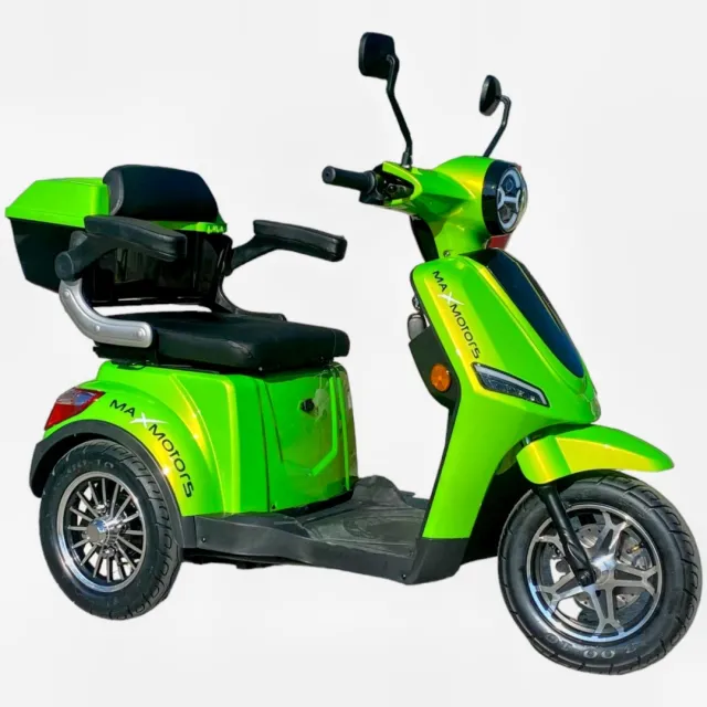 Електрическа триколка | FM1 Lux 1500W | Green - Max Motors Електрическа триколка | FM1 Lux 1500W | Green - Max Motors