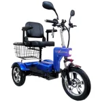 Електрическа триколка | A6 Lux | 1000W | синя - MaxMotors