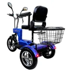 Електрическа триколка Max Motors A6 LUX 1000W, Синя - Image 4