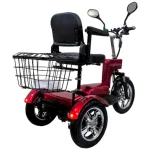Електрическа триколка Max Motors A6 LUX 1000W, Червена - Image 2