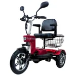 Електрическа триколка Max Motors A6 LUX 1000W, Червена - Image 4