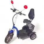 Електрическа триколка 750W MaxMotors А3, със задно предаване, Синя - Image 5