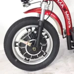 Електрическа триколка 750W MaxMotors А3, със задно предаване, Червена - Image 2