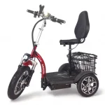 Електрическа триколка 750W MaxMotors А3, със задно предаване, Червена - Image 5