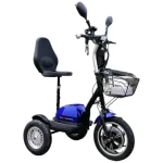 Електрическа триколка A2 | 48V 500W | Синя - Max Motors