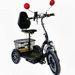 Електрическа триколка | Черна | 48V/12Ah - Max Motors