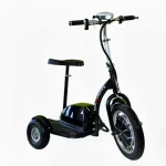 Електрическа триколка 750W | Черна | за ХУ - Max Motors