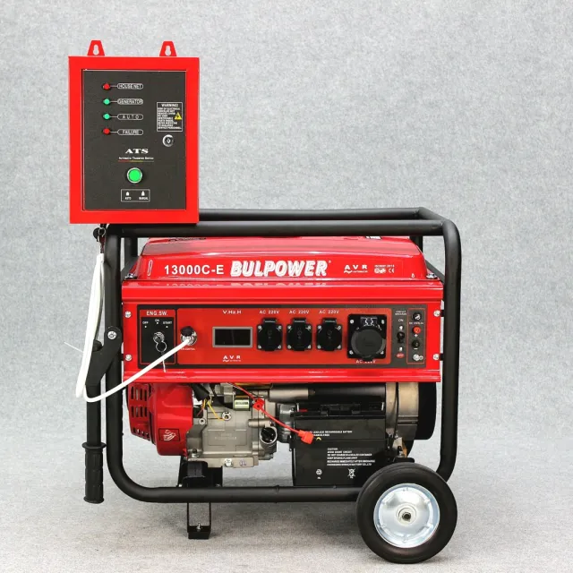 storage Генератор за ток 10kW Bulpower - монофазен, с ел. старт и АТС букса - Image 1