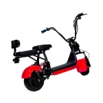 Електрически скутер Harley 1200W - Детски, с двойна седалка, червен - Image 2