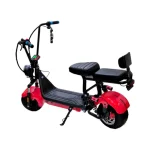 Електрически скутер Harley 1200W - Детски, с двойна седалка, червен - Image 3