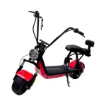Електрически скутер Harley 1200W - Детски, с двойна седалка, червен - Image 4