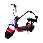 Електрически скутер Harley 1200W - Детски, с двойна седалка, червен - Image 5