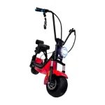 Електрически скутер Harley 1200W - Детски, с двойна седалка, червен - Image 6