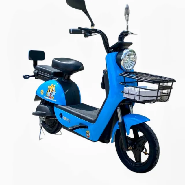 storage Електрически скутер Max Motors Lovely 500W, син - Image 1