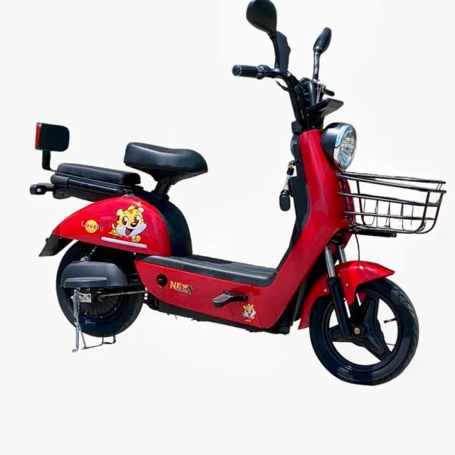 storage Електрически скутер Max Motors Lovely 500W, червен - Image 1