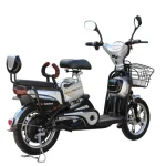 Електрически скутер велосипед Max Motors - 500W, двойна седалка, черен - Image 2