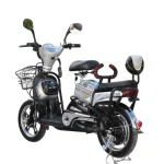 Електрически скутер велосипед Max Motors - 500W, двойна седалка, черен - Image 4