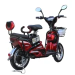 Електрически скутер велосипед Max Motors - 500W, двойна седалка, червен - Image 2