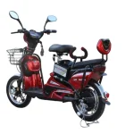 Електрически скутер велосипед Max Motors - 500W, двойна седалка, червен - Image 4