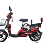 Електрически скутер велосипед Max Motors - 500W, двойна седалка, червен - Image 5