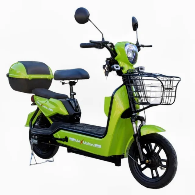 Електрически Скутер | зелен | 48V/12Ah - Max Motors