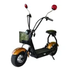 Електрически скутер Maxmotors Little City Harley 1200W, златист - Image 2