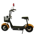 Електрически скутер Maxmotors Little City Harley 1200W, златист - Image 3