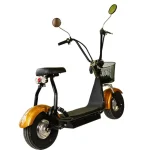Електрически скутер Maxmotors Little City Harley 1200W, златист - Image 5