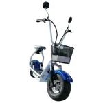 Електрически скутер Maxmotors Little City Harley 1200W, бял - Image 2