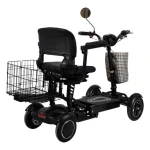 Електрическа четириколка Max Motors - 750W,  сгъваема, Black - Image 2