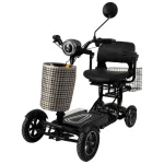 Електрическа четириколка Max Motors - 750W,  сгъваема, Black - Image 4