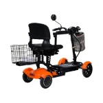 Електрическа четириколка сгъваема 750W MaxMotors, оранжева - Image 2