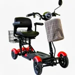 Електрическа четириколка 750W, сгъваема | Red - Max Motors