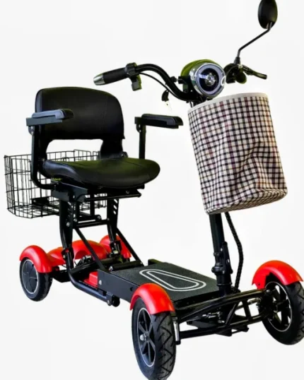 Електрическа четириколка 750W, сгъваема | Red - Max Motors