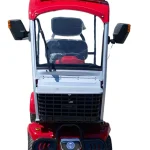 Електрическа четириколка CARGO - соларен панел, 1500W/60V/20Ah, червена - Image 3