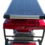 Електрическа четириколка CARGO - соларен панел, 1500W/60V/20Ah, червена - Image 4
