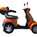 Електрическа четириколка Max Motors FM4 1500W, Златиста - Image 2