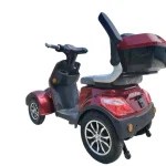 Електрическа четириколка Max Motors New - 1500W, FM4, Червено бордо - Image 3