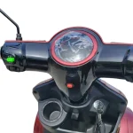 Електрическа четириколка Max Motors New - 1500W, FM4, Червено бордо - Image 4