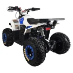 АТВ Бензиново 125 кубика Max Motors MUDHAWK, Бял/Син - Image 4