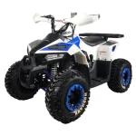 АТВ Бензиново 125 кубика Max Motors MUDHAWK, Бял/Син - Image 5