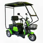 Електрическа триколка | триместна с покрив - Max Motors