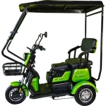 Електрическа триколка MaxMotors X1 2000W - триместна с покрив - Image 4