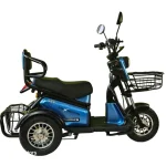 Електрическа триколка MaxMotors Pudding - 1500W, двуместна, синя - Image 2