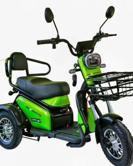 Електрическа триколка зелен | 1500w | ТОП цена - MaxMotors